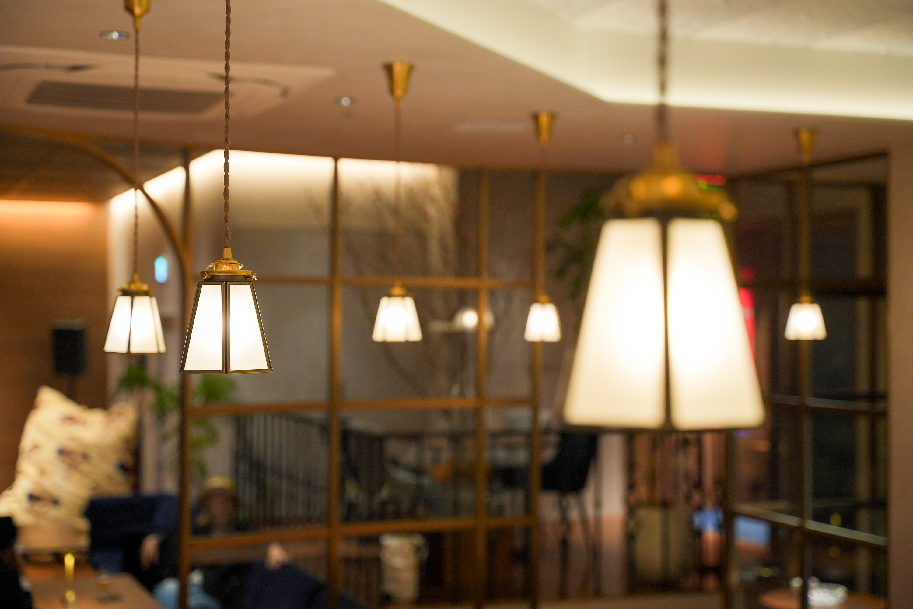 真鍮のペンダントライト